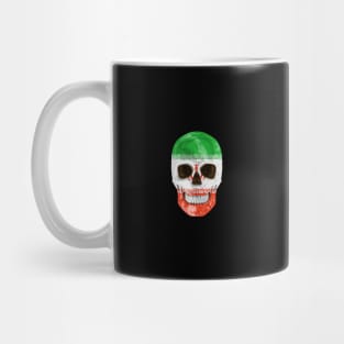 Iran Flag Skull - Gift for Iranian Persian With Roots From Iran Mug